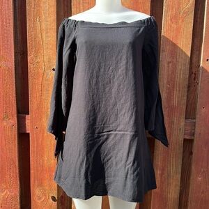 Etiquette Women’s Mini Black Flare Dress Size S